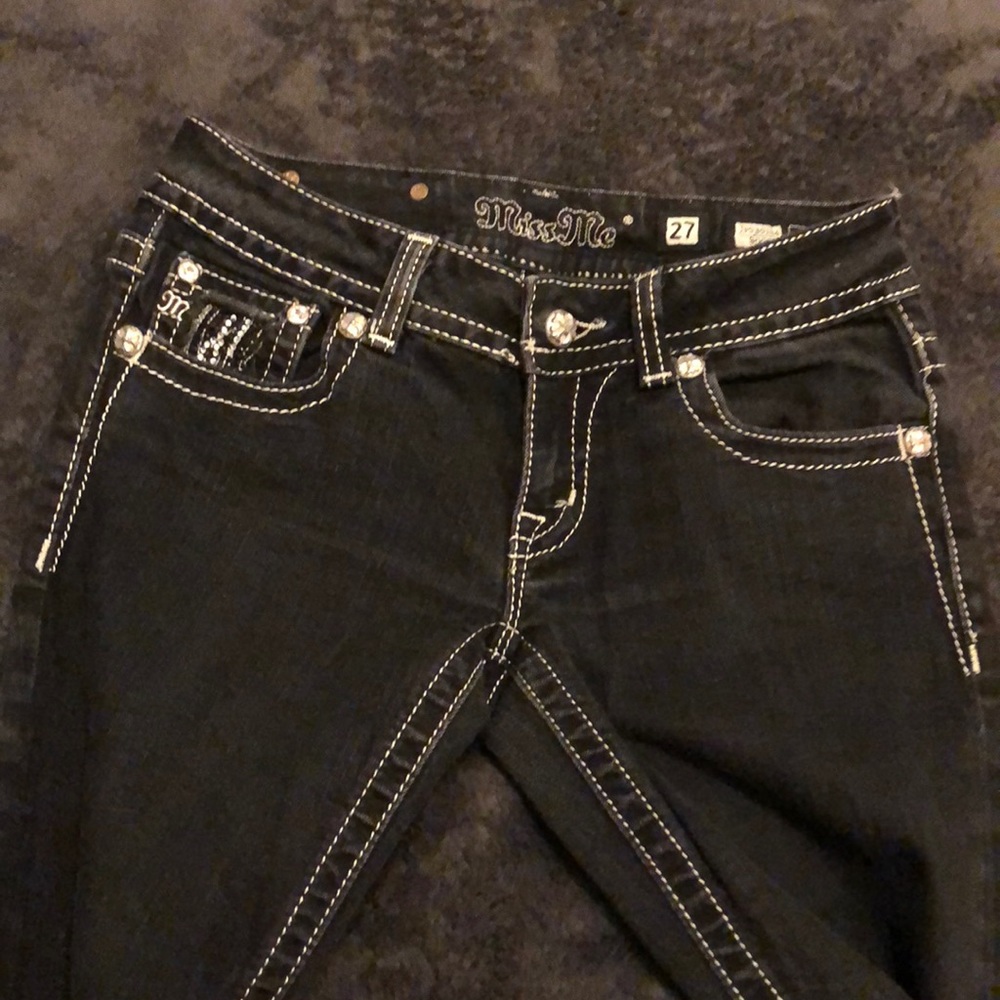 MissMe jeans 27. Sexy rocker look. $50